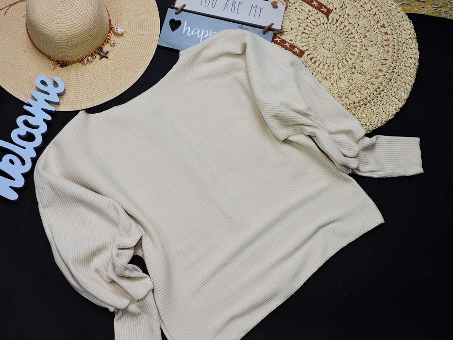 New collection bluza nietoperz prążek M/L