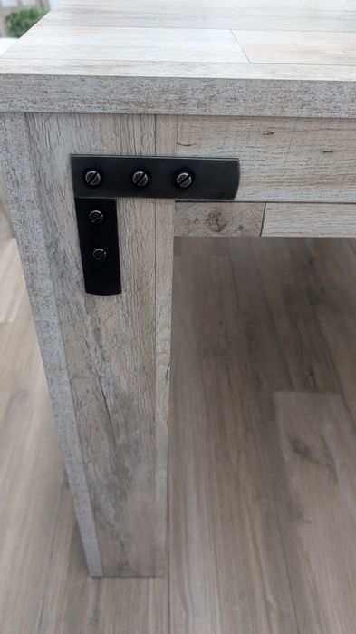 Mesa jantar extensível tons cinza64552536526466121