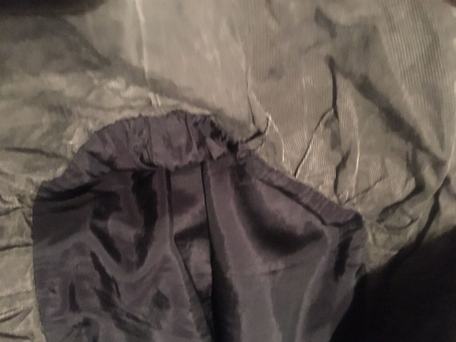 BENETTON stalowoszara bombka,elegancka,satynowy połysk S/M