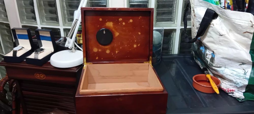 Caixa charutos humificador