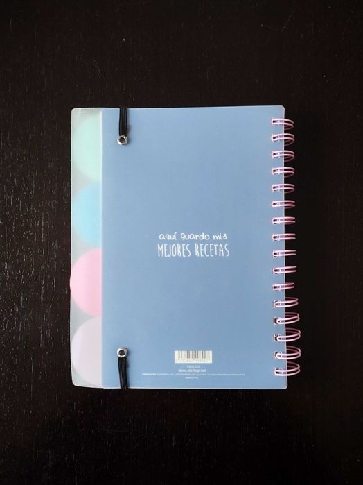 Caderno Para Escrever Receitas