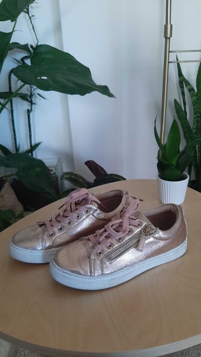 Sapatilhas rosa brilhante, 36