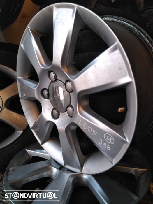 Seat Leon 1P - Conjunto Jantes 16 POLEGADAS 5X112 - J029