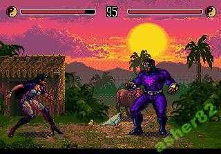 Игра на Sega Mega Drive "Eternal Champions" (PAL)