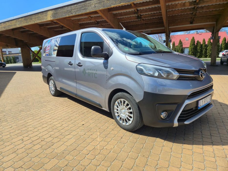 Toyota ProAce FV VAT 23% jeden właściciel od nowości - 6 osobowe