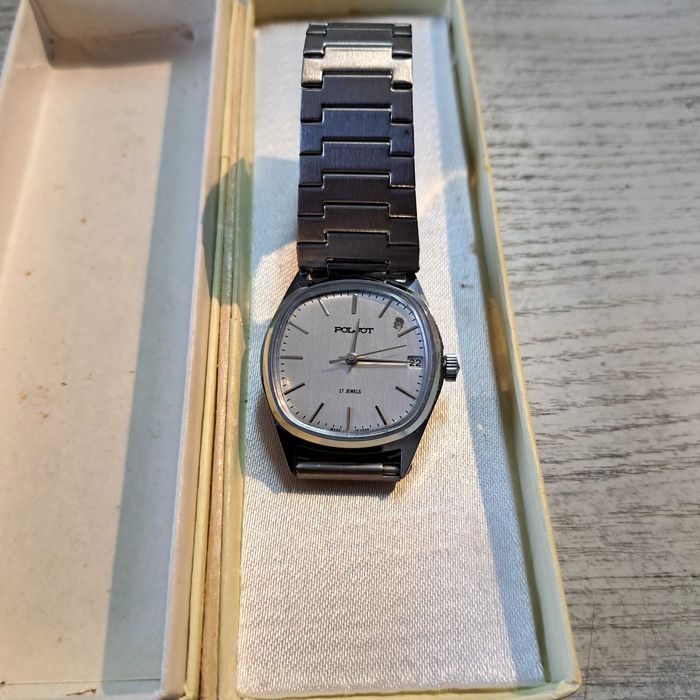 zegarek mechaniczny na rękę poljot