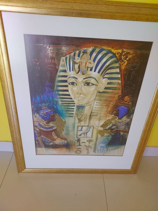 Quadro Egipto Cleópatra