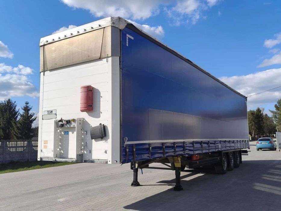 Schmitz Cargobull FIRANKA VARIOS / OCYNK / OSIE SCHMITZ / NOWE PLANDEKI / DACH PODNOSZONY  Sprowadzona / Serwisowana