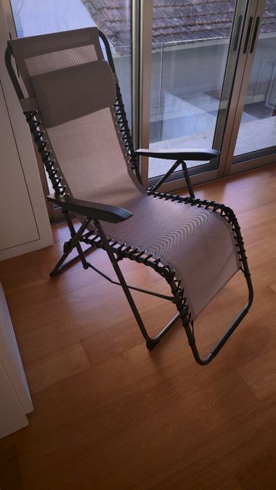 Cadeirão relax ULFBORG areia escuro