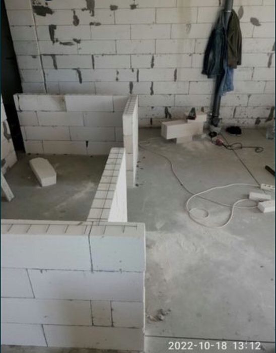 Штукатурка Гипсова Піщано цементна Стяжка Пола Муруваня перестінкив