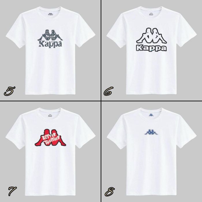 БЕЗ ПЕРЕДПЛАТИ ‼️ Стильні унісекс футболки Kappa / XS-3XL, ПРЕМІУМ