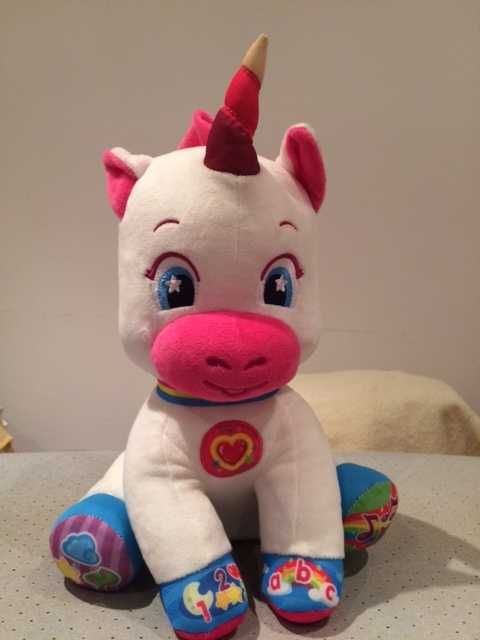 Baby Unicórnio Peluche Interativo e Ovelhinha da Chicco Boa noite rosa