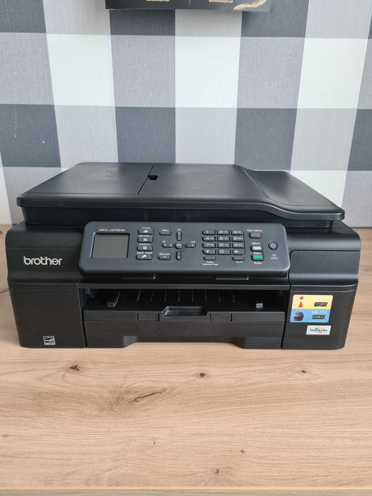 Drukarka kolorowa brother MFC-J470DW wraz z zapasowym kolorowym tuszem