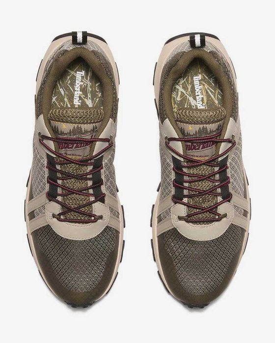 Sapatilhas Timberland Winsor Trail Low Lace Up Waterproof bege verde