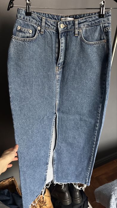 Джинсова спідниця one by one 38 розмір