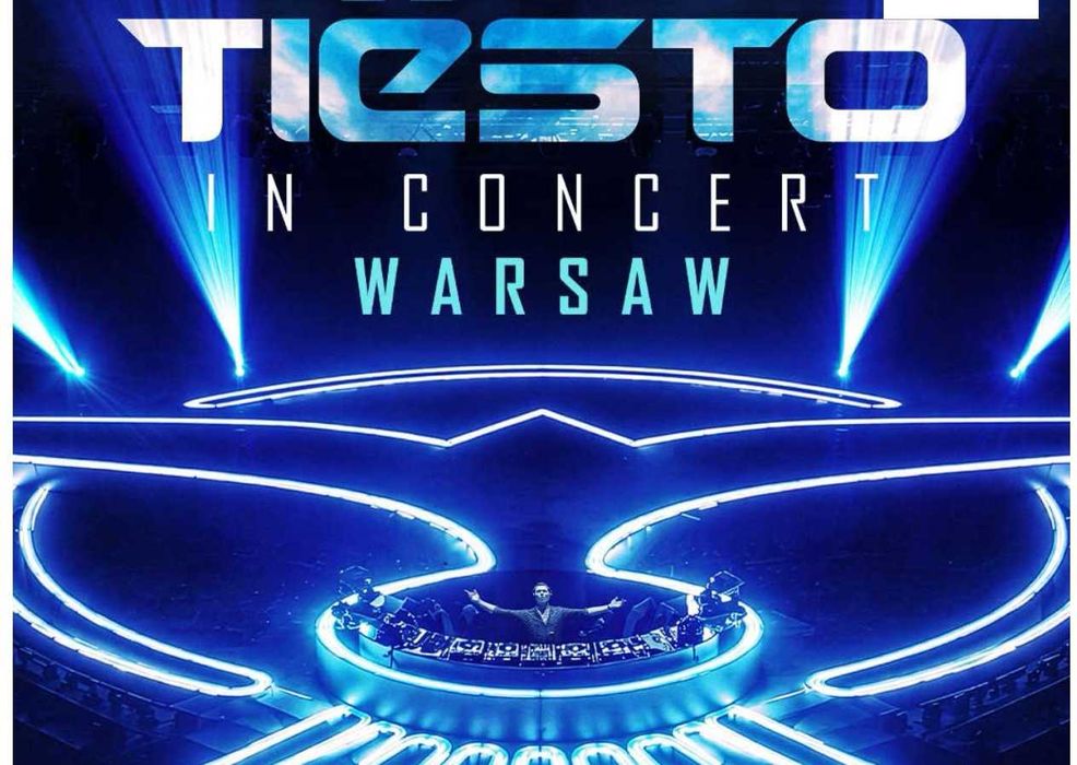 Bilet kolekcjonerski na koncert Tiesto Warszawa