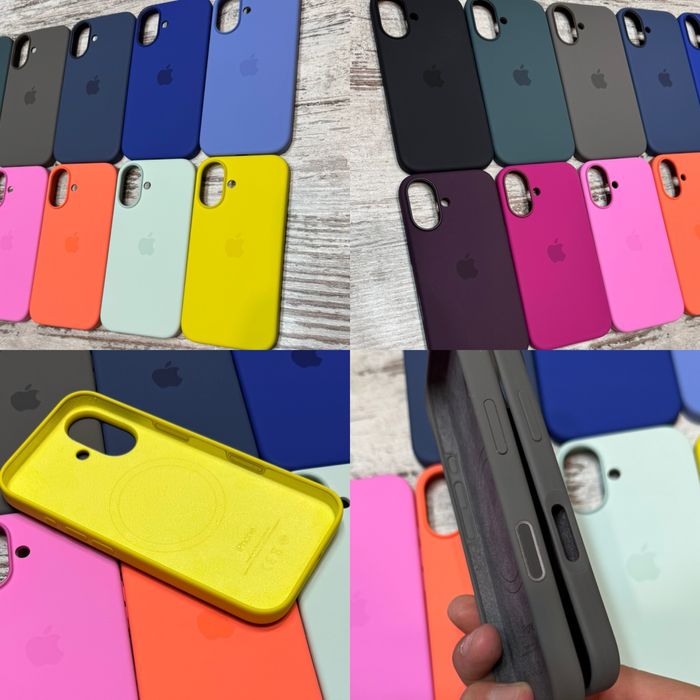 Iphone 16 чехол magsafe люкс чехлы силиконовый чехол айфон 16 магсейф