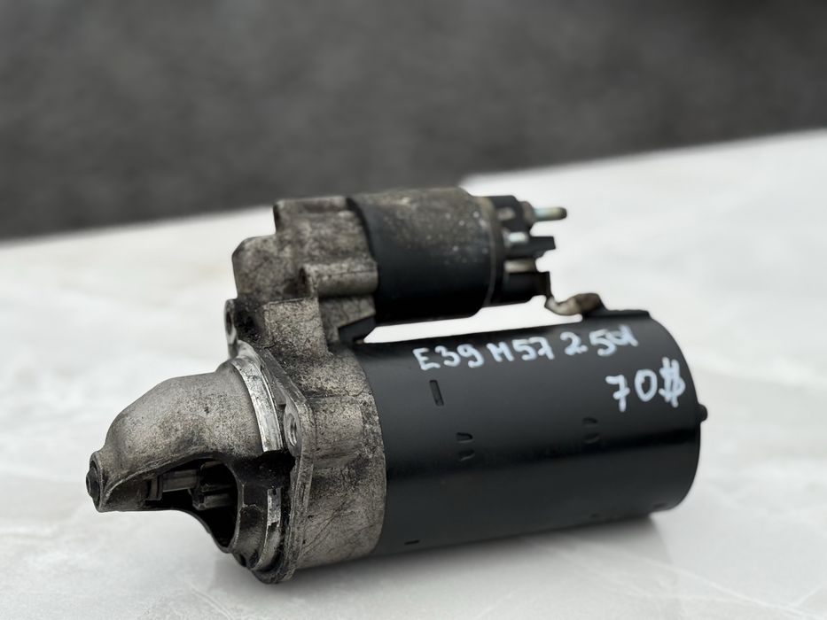 BMW E39 М57 Стартер BOSCH стартер бмв е39 м57 2.2 квт Ідеал Шрот