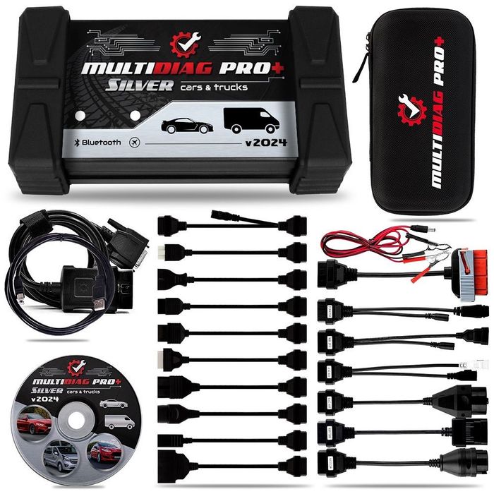 Komputer diagnostyczny MULTIDIAG PRO Silver +18 kabli osobowych