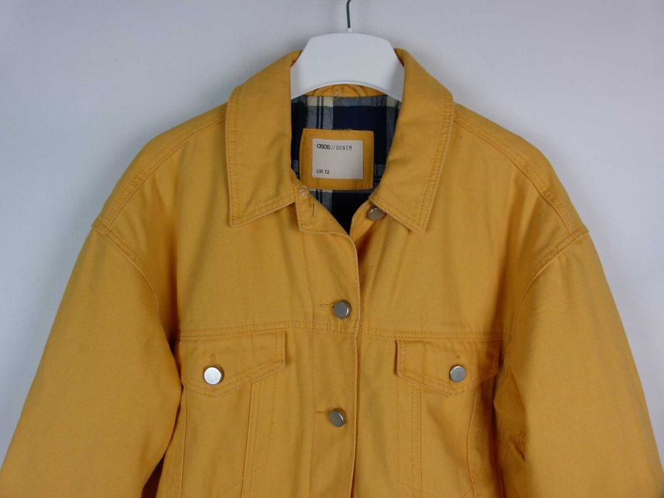 Asos ocieplana kurtka jeans 12 / 40