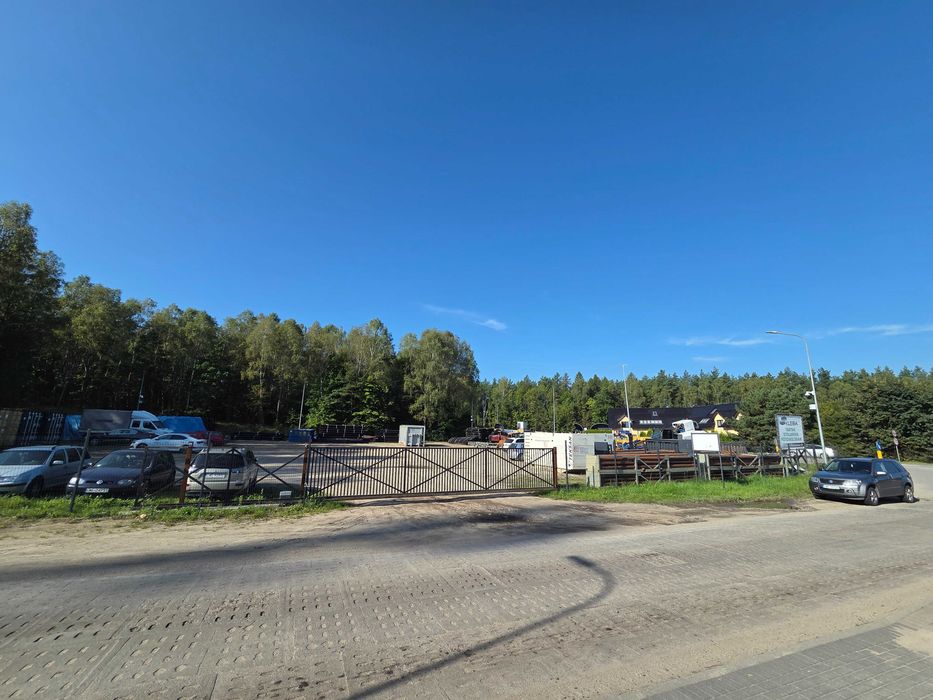 Działka z projektem na budowe hali i biura k Wejherowa - Widok 5