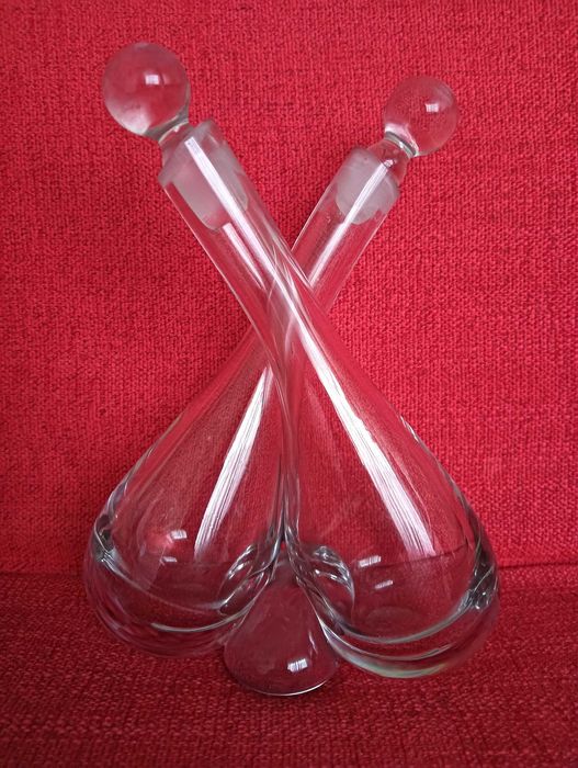 Galheteiro em Cristal 20x14cm