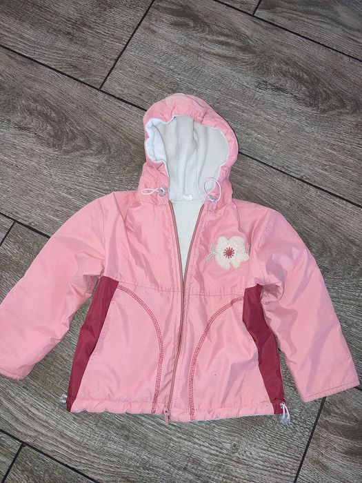 Kurtka na polarku dla dziewczynki