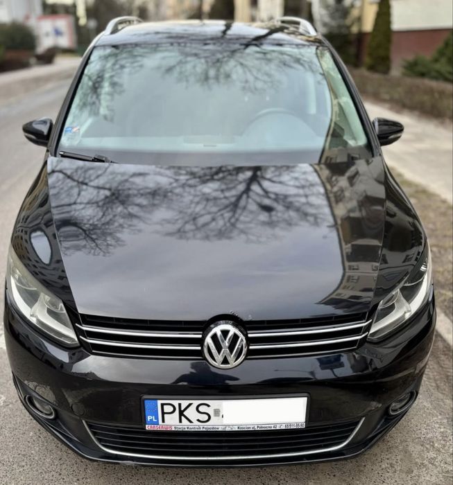 VW Touran 1.6 TDI BlueMotion 2014 Automat DSG 7 osobowy