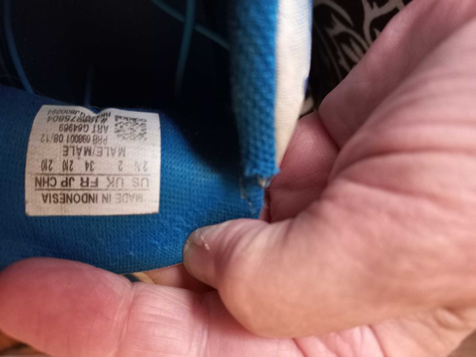 Шкіряні кросівки  adidas   р.34