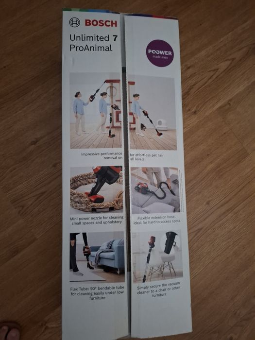 Aspirador Unlimited7 Pro Animal Bosch