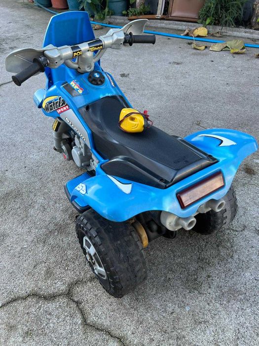 Triciclo Elétrico Infantil Azul