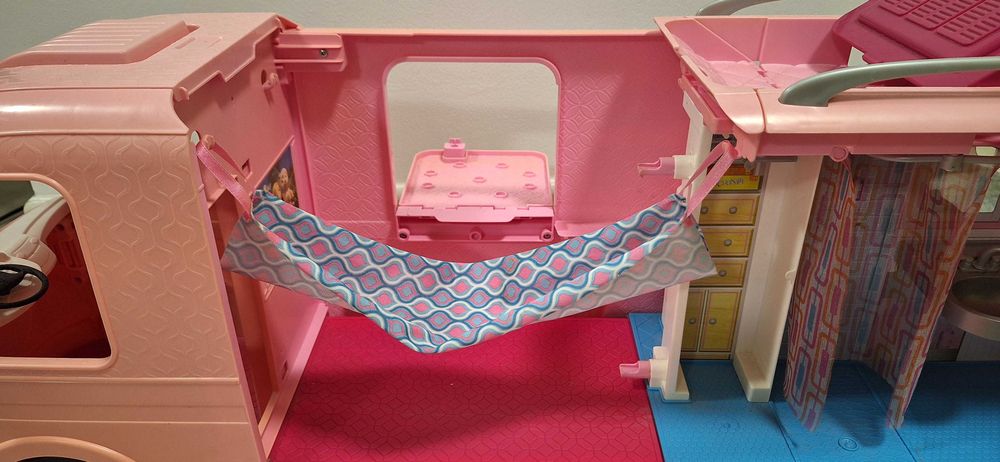 kamper dla lalek Barbie