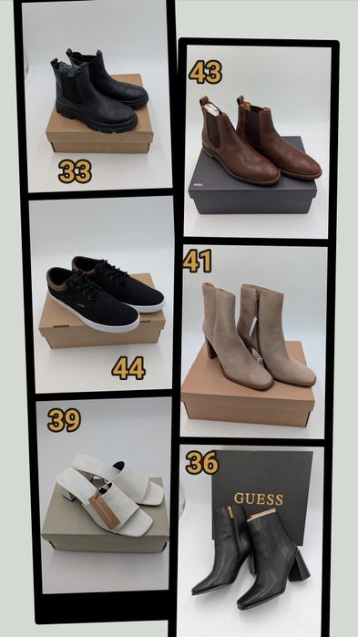 Sprzedaż ubrań i obuwia markowego