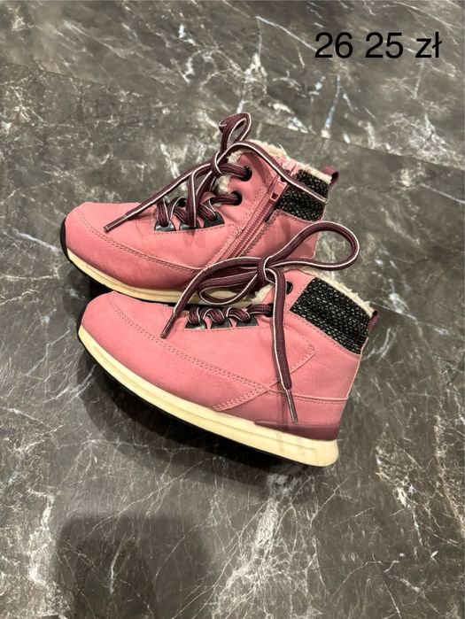 Buty dla dziewczynki zimowe