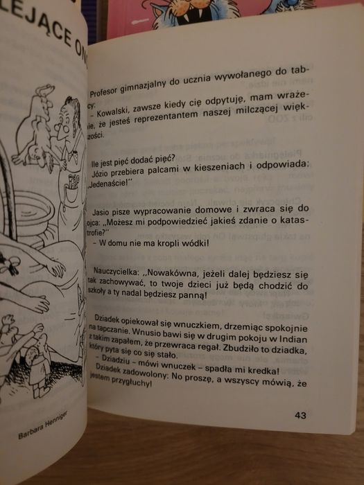 Zestaw 3x książeczki z dowcipami