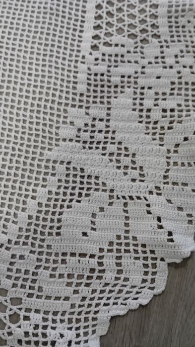 Centro de mesa em renda