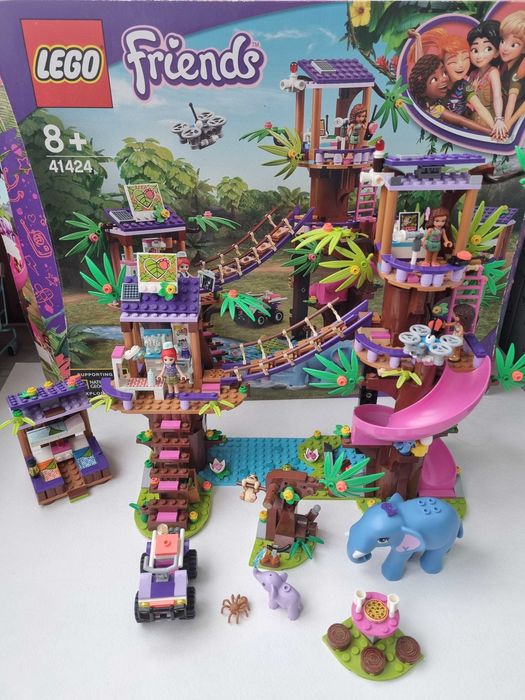 Лего 41424 Джунгли: штаб спасателей Френдс.