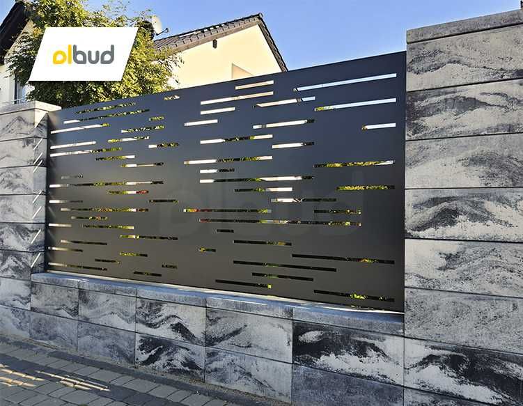 Bloczki ogrodzeniowe gładkie ROMA HORIZON ONYX, BIAŁY- Gdańsk kurier