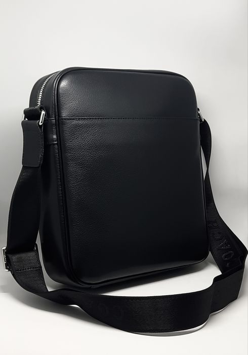 Чоловіча сумка коач барсетка | Мужская кожаная сумка коач месенджер