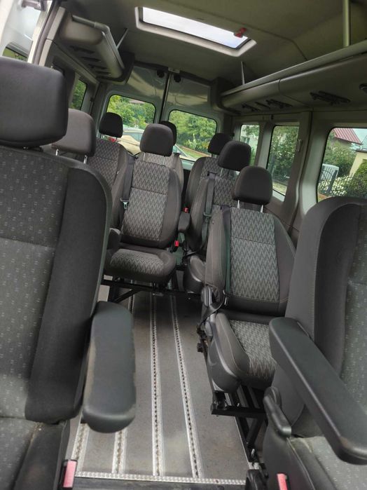 Wynajem busa, regulowane fotele long , transport