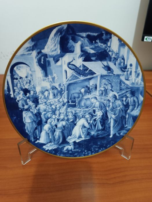 Pratos de Natal em porcelana