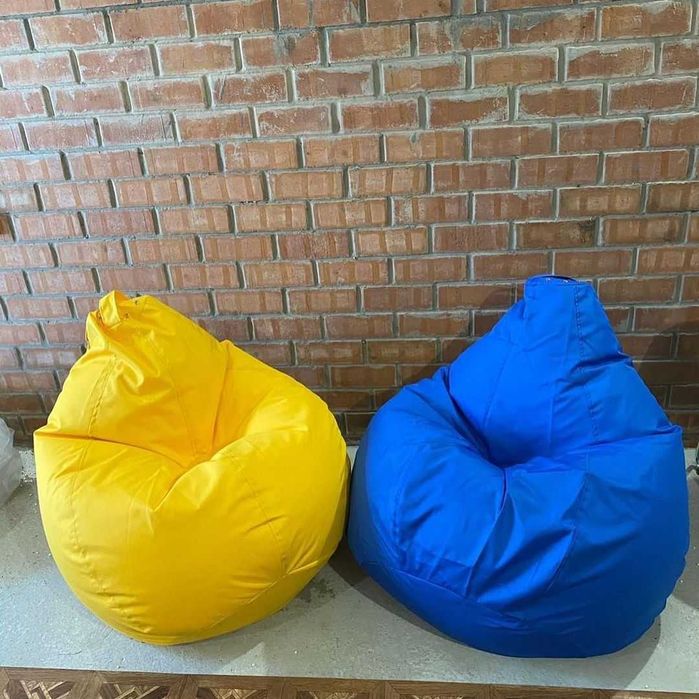 Патріотичне Крісло мішок груша. Найдешевша доставка гарантовано