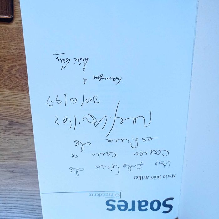 vendo livro Soares o presidente autografado