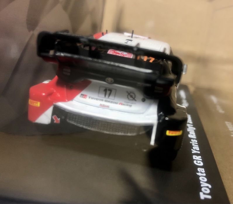 Miniaturas de carros de rali rally wrc