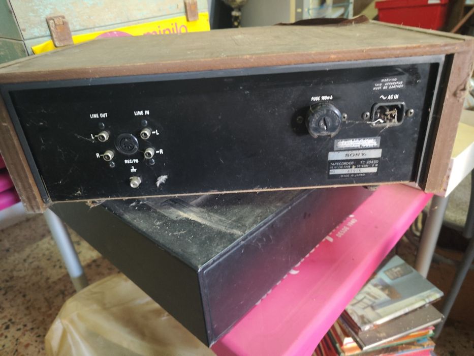 Leitor de cassetes retro