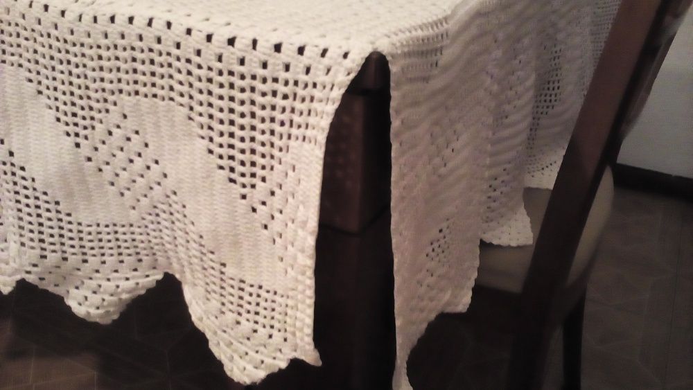 Colcha em crochet