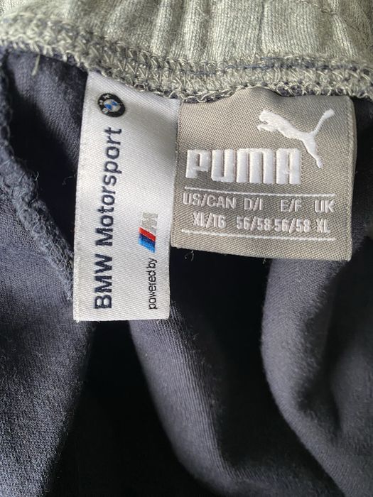 Puma BMW motorsport spodnie dresowe rozmiar XL granatowe