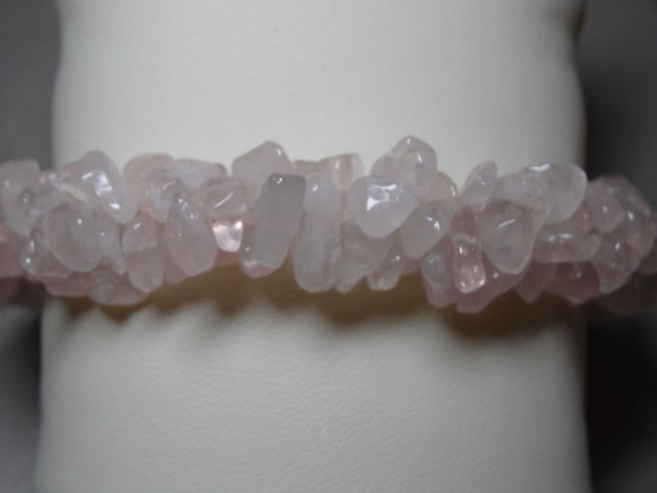 Bransoletka różowy kwarc