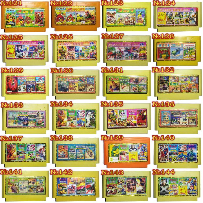 БЕЗ предоплат! Картриджі денді Dendy 150 в 1, Гарантія 3 міс. Заходь!