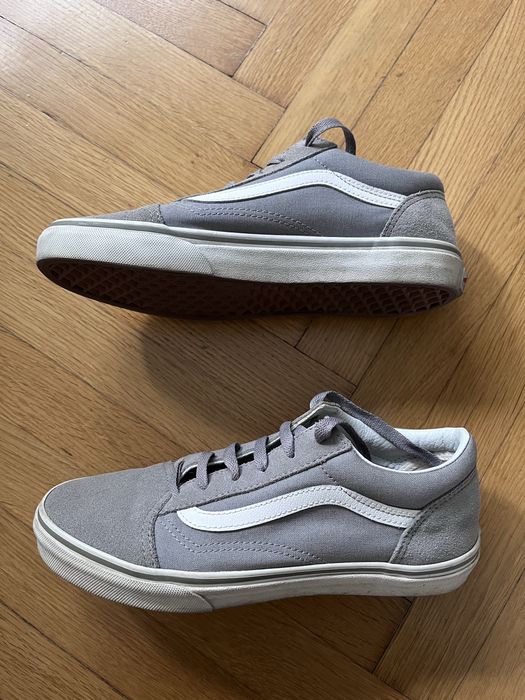 Szare sneakersy Vans Old Skool 38,5